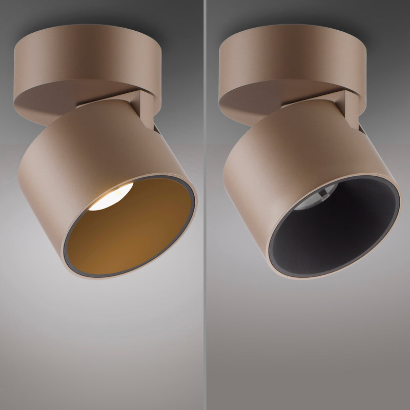 Plafoniera LED Paul Neuhaus, Ø9,5-13,7xH11,5-16 cm PURE CUP 2700K - 1320lm Maro