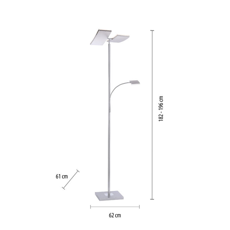 Lampadar Paul Neuhaus RUBEN 2xLED Otel