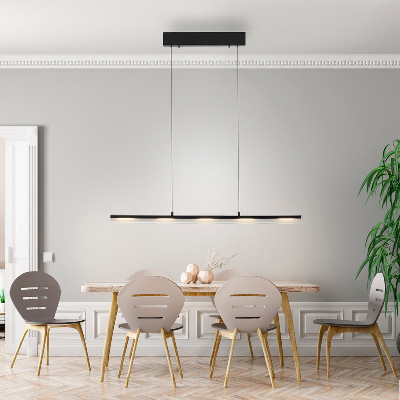 Lustra Paul Neuhaus NELE LED Negru