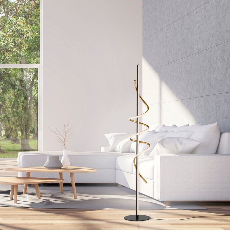 Lampadar Paul Neuhaus EMANDA LED Negru