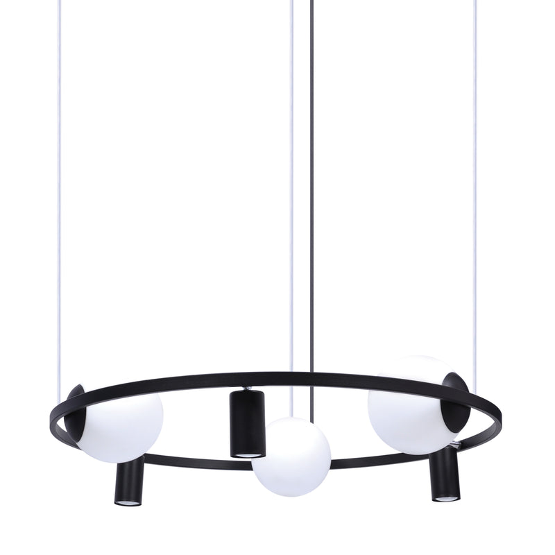 Lustra Zuma Line Orbit 3xE27 | 3xGU10 Negru