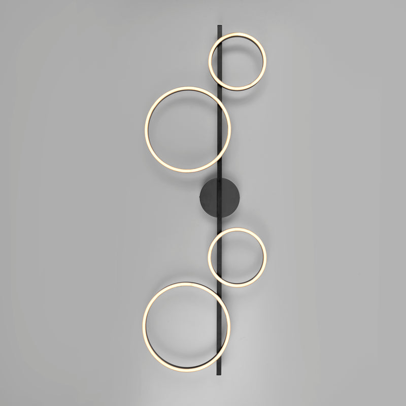 Plafoniera Paul Neuhaus MINI RITUS 4xLED Negru