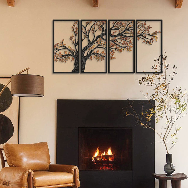 Accesoriu Iluminat Asi Home Autumn Vibes Set of, Negru, 69x150 cm