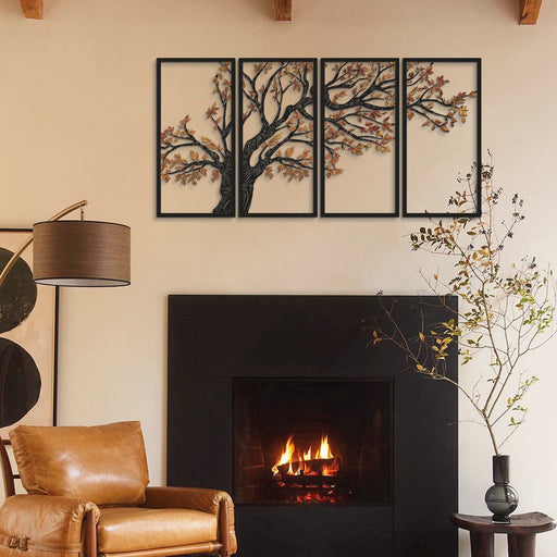 Accesoriu Iluminat Asi Home Autumn Vibes Set of, Negru, 69x150 cm