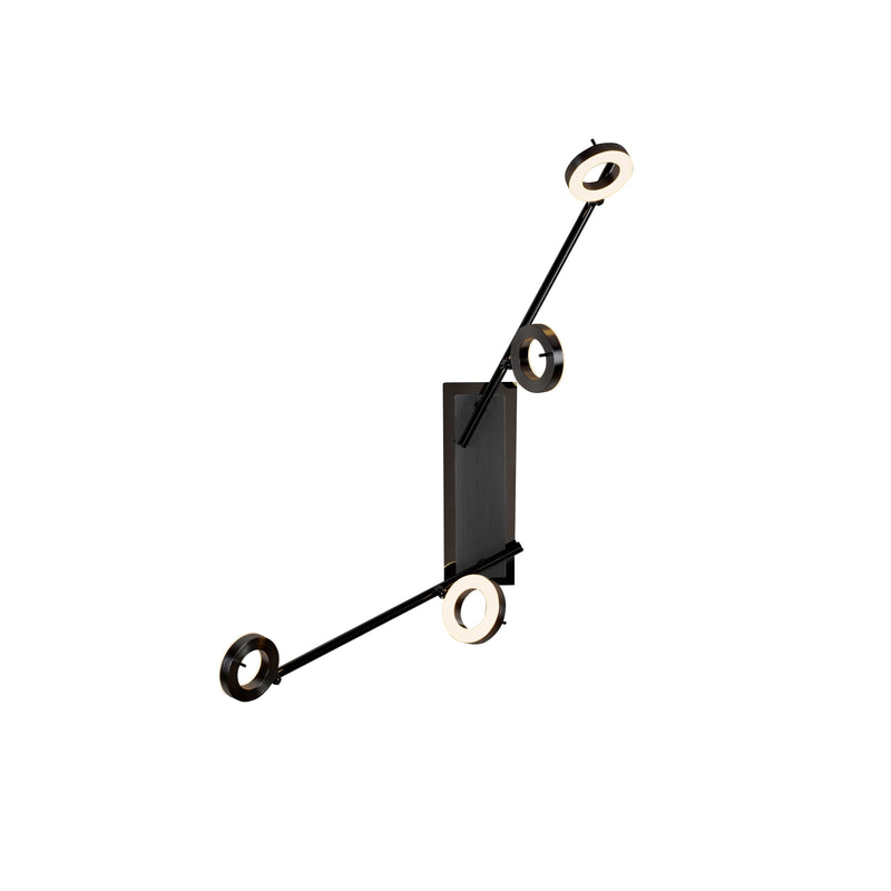 Plafoniera Paul Neuhaus SILEDA 4xLED Negru