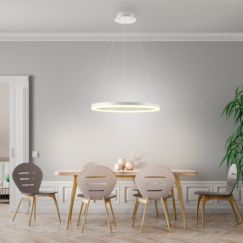 Lustra Paul Neuhaus TITUS LED Alb