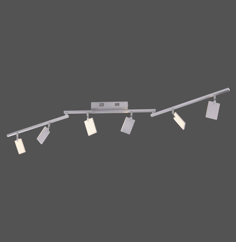 Plafoniera Paul Neuhaus PURE-MIRA 6xLED Aluminiu