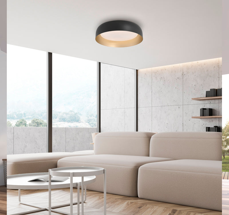 Plafoniera Paul Neuhaus OSKO LED Negru