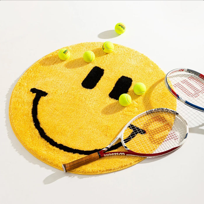 Covoras de baie Asi Home Yellow Smile Acrilic 90 cm