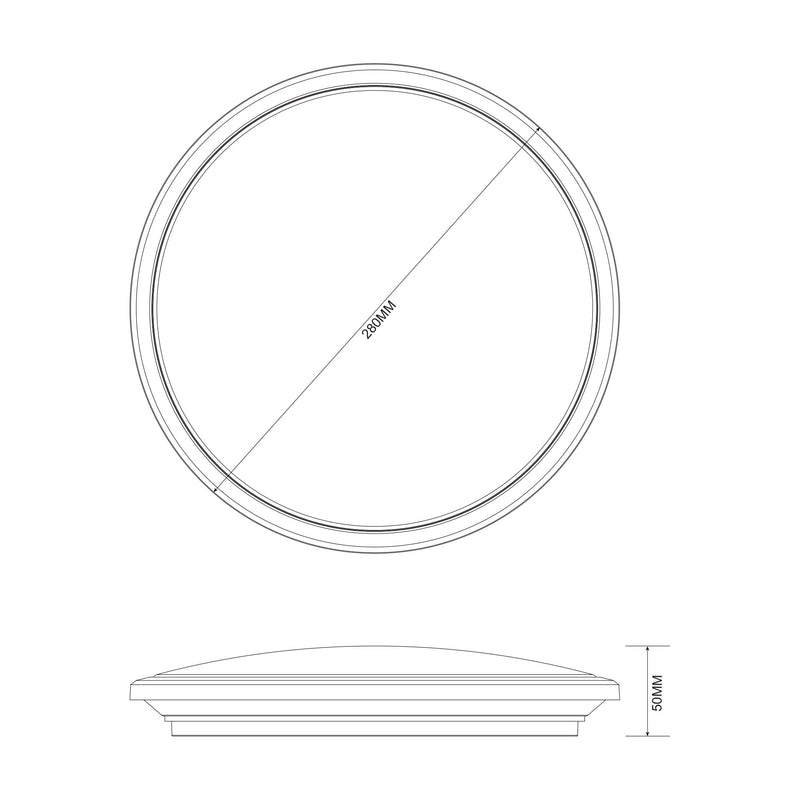 Plafoniera Zuma Line MOREN LED Crom