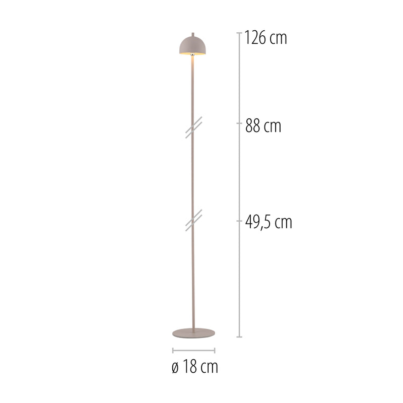 Lampadar Paul Neuhaus BELLIS LED Bej