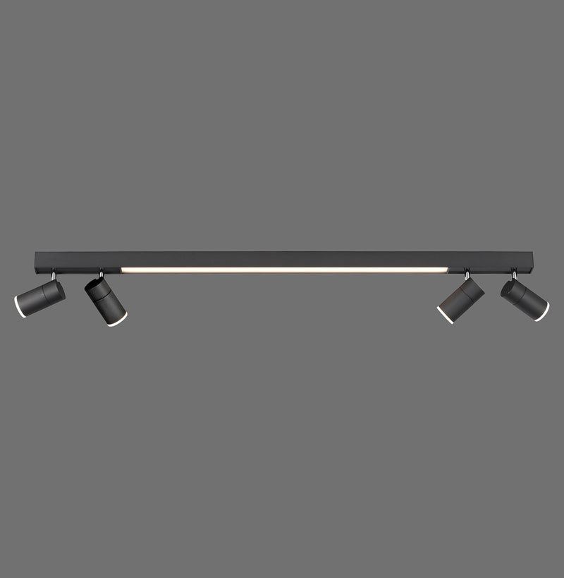 Plafoniera Paul Neuhaus PURE-LINES 5xLED Antracit