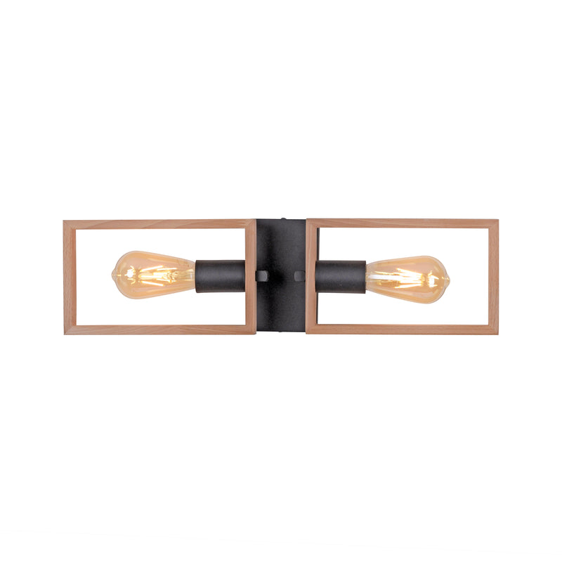 Plafoniera Paul Neuhaus FRANKY 2xE27 Negru