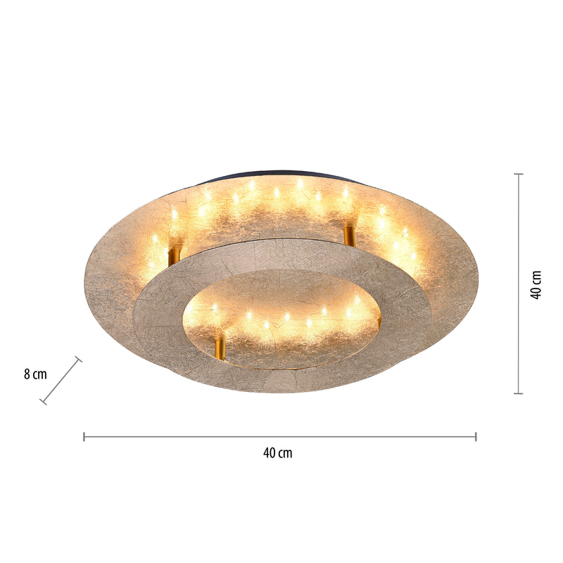 Plafoniera Paul Neuhaus NEVIS LED Auriu
