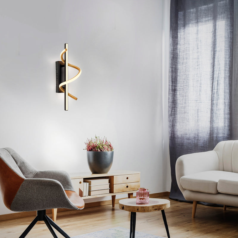 Aplica Paul Neuhaus EMANDA LED Negru