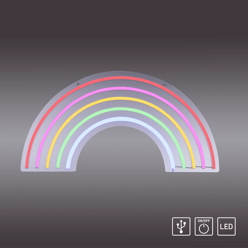 Aplica Paul Neuhaus NEON-RAINBOW LED Multicolor