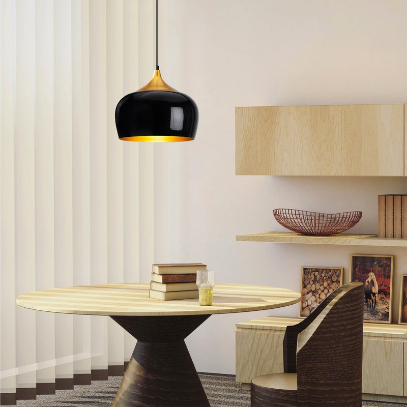 Lustră Asi Home Berceste - 212-S, Negru, 30x123 cm