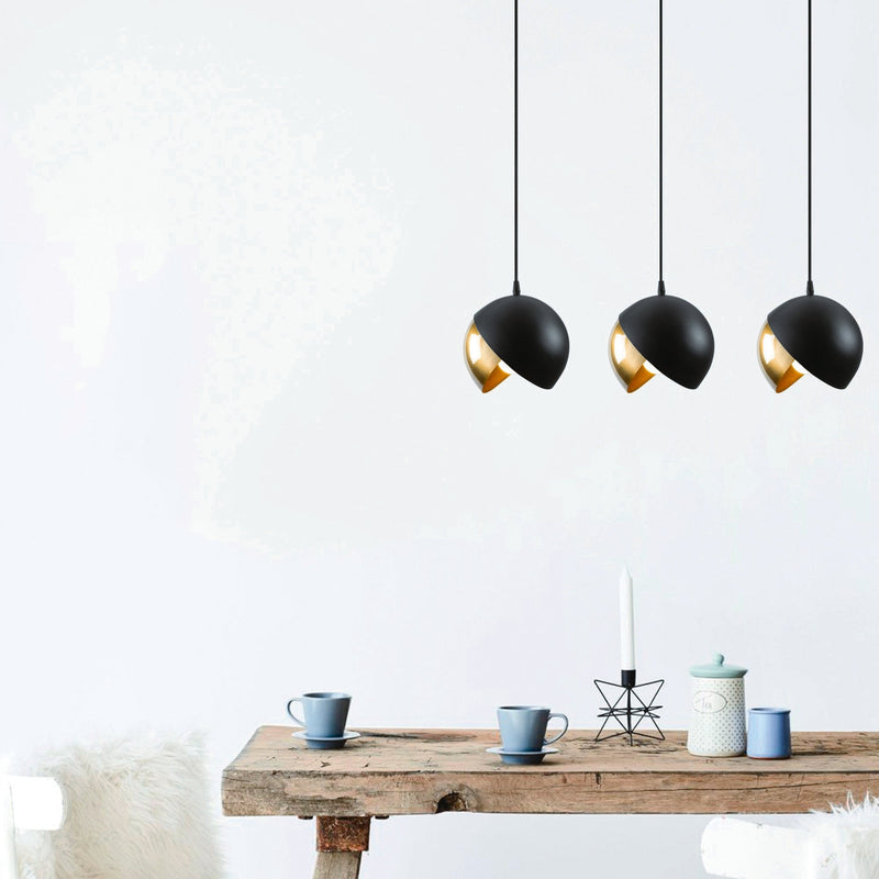 Lustră Asi Home Berceste - 252-S1, Negru, 3xE27