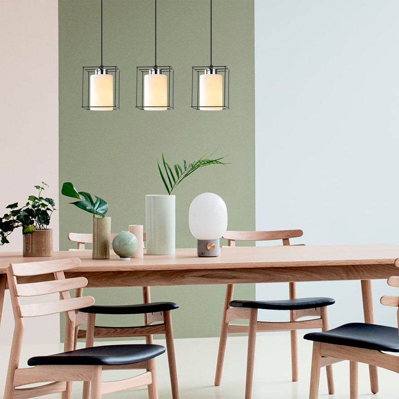 Lustră Asi Home Swank - 702-S1, Negru, 3xE27