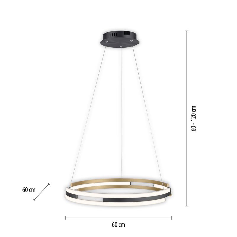 Lustra Paul Neuhaus Q-BELUGA LED Alama Mat