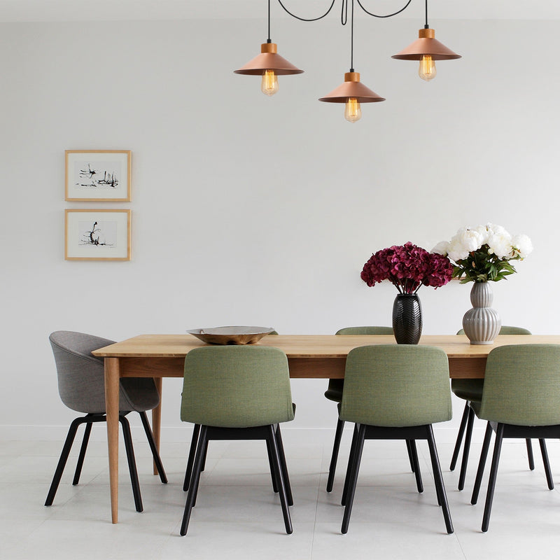 Lustră Asi Home Manavgat - N-548, Cupru, 3xE27