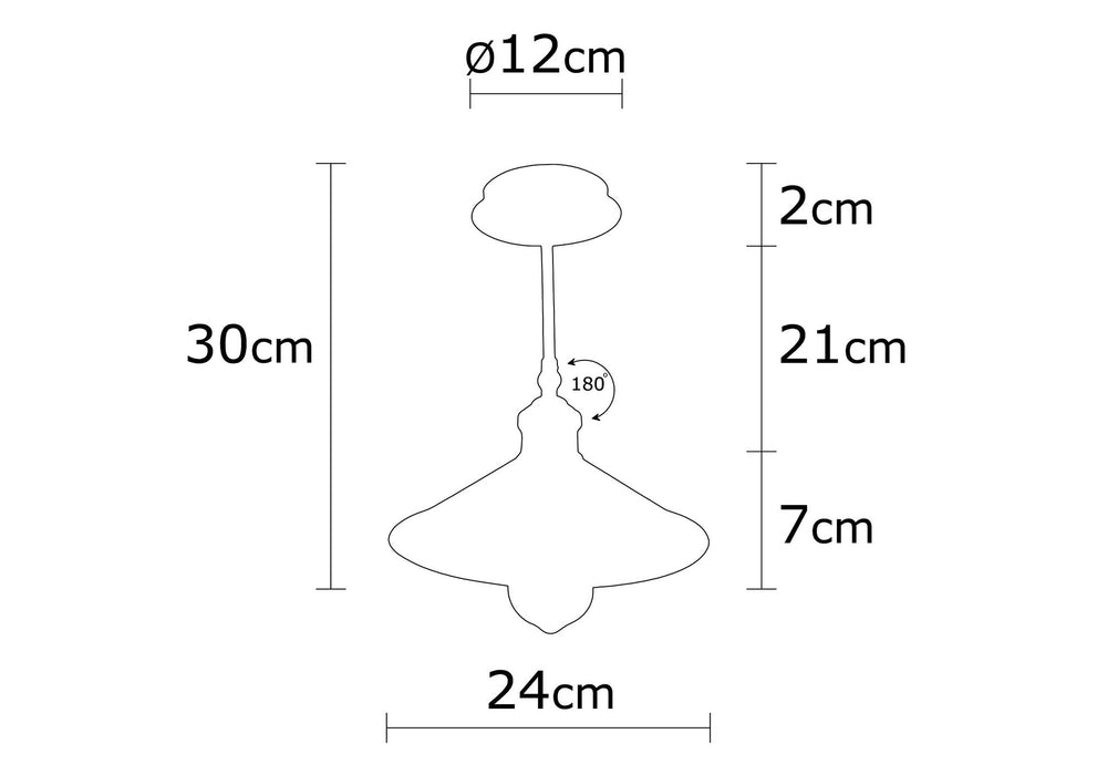 Lustra Asi Home Berceste - N-657 Metal 24X24X31 cm