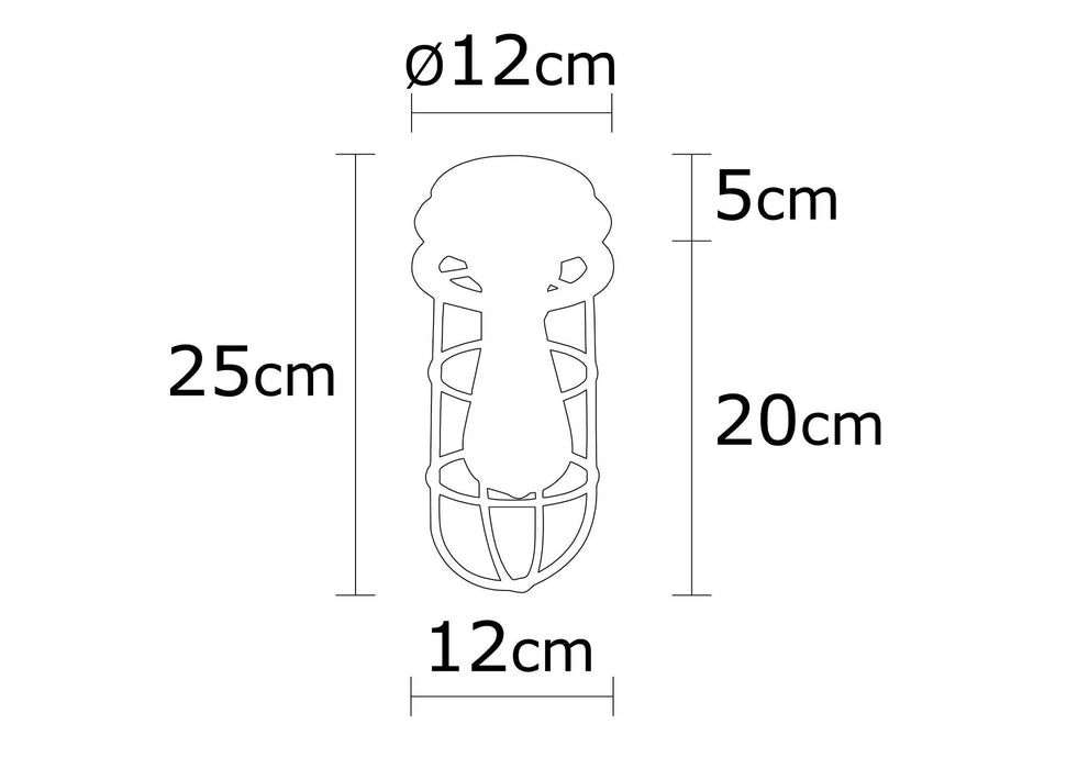 Lustra Asi Home Kimil - N-1075 Metal 12X12X25 cm