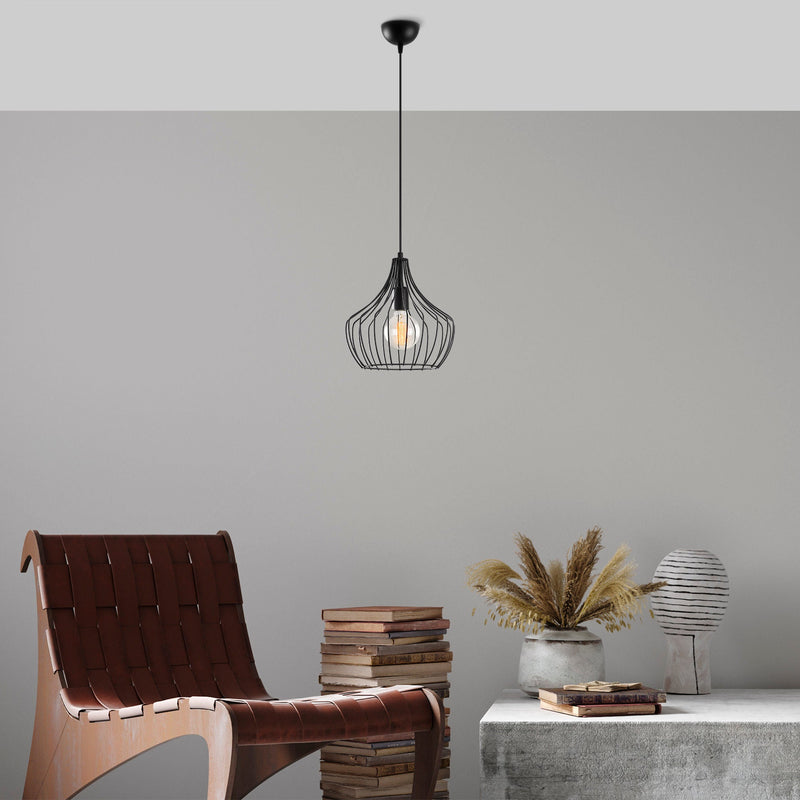 Lustră Asi Home Mezopotamya - N-1277, Negru, Ø10 cm