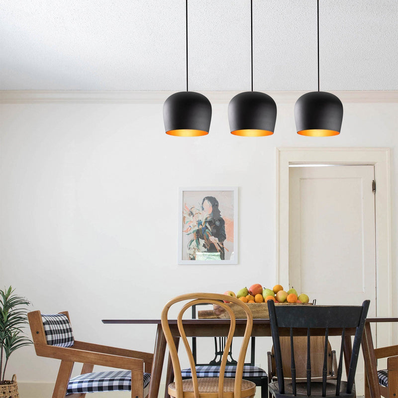 Lustră Asi Home Berceste - N-1410, Negru, 3xE27