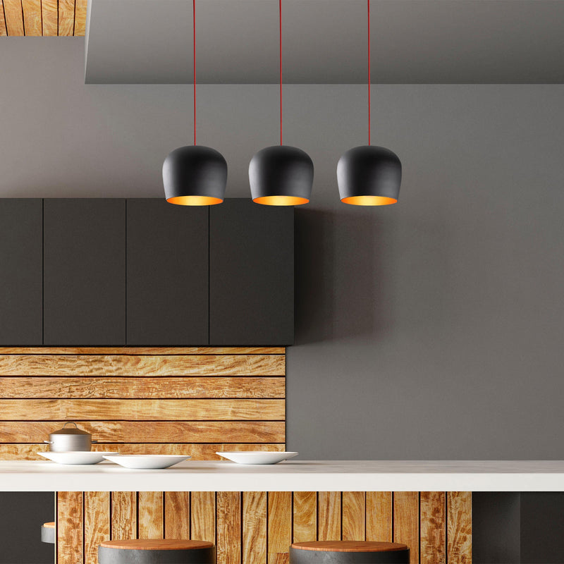 Lustră Asi Home Berceste - N-1411, Negru, 3xE27