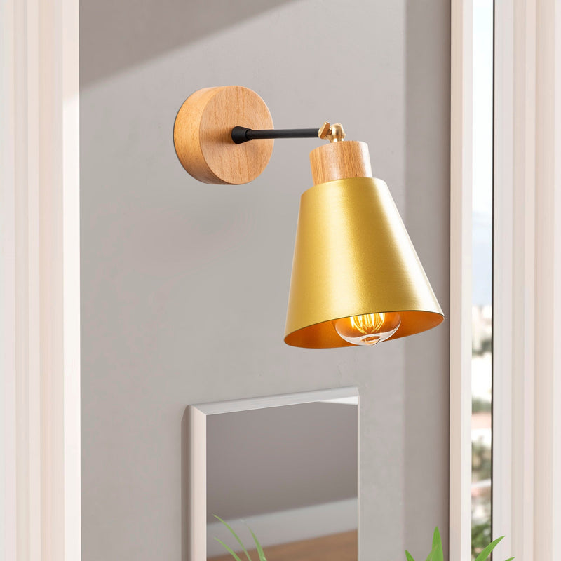 Aplică Asi Home Manavgat - N-613, Auriu, Ø10 cm