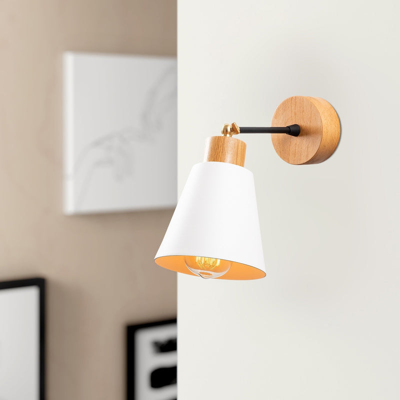 Aplică Asi Home Manavgat - N-618, Alb, Ø10 cm