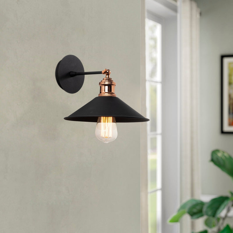 Aplică Asi Home Berceste - N-663, Negru, Ø12 cm