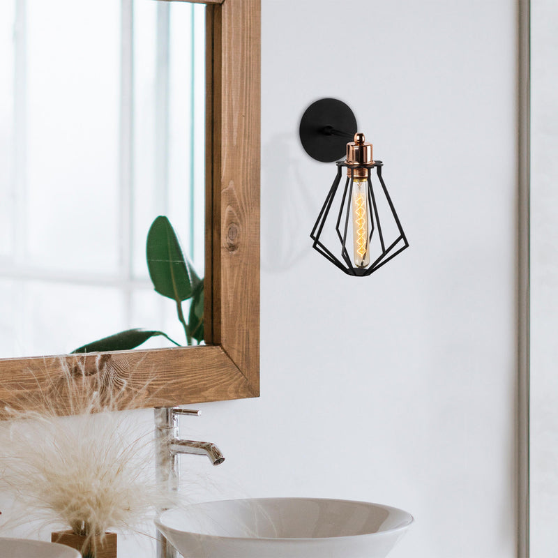 Aplică Asi Home Oylat - N-1042, Negru, Ø12 cm