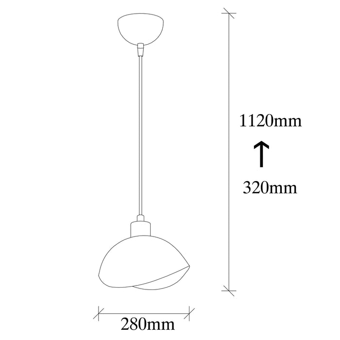 Lustra Asi Home Sivani - MR - 833 Metal 15X28X112 cm