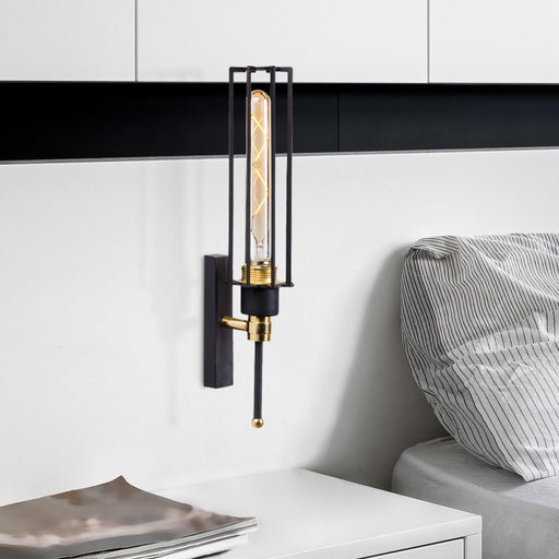Aplică Asi Home Fellini - MR - 876, Negru, Ø8 cm
