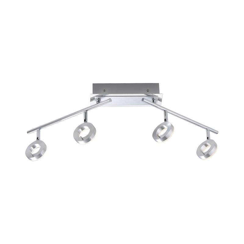 Plafoniera Paul Neuhaus SILEDA 4xLED Aluminiu