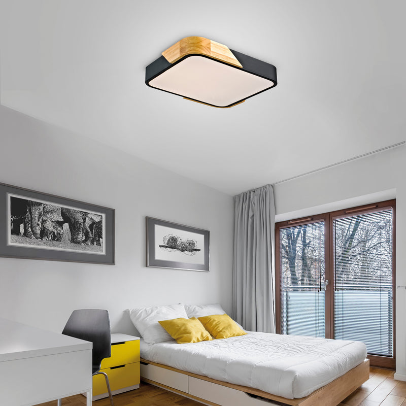 Plafoniera Zuma Line BILA LED Negru