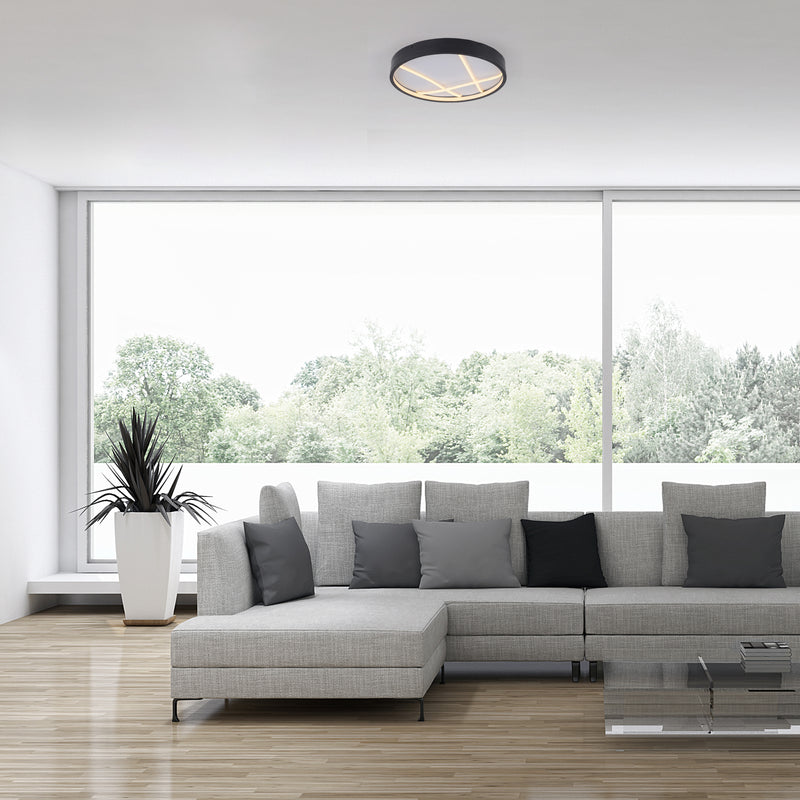 Plafoniera Paul Neuhaus MIKADO LED Negru
