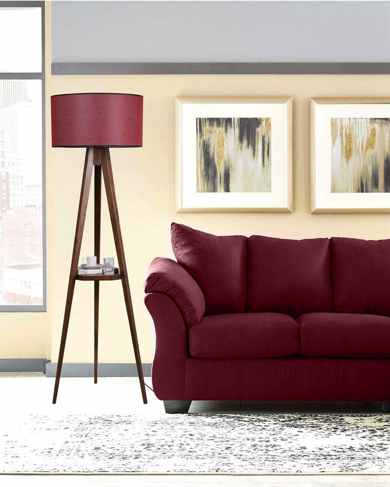 Lampadar Asi Home 8282-5, Walnut, Ø50 cm
