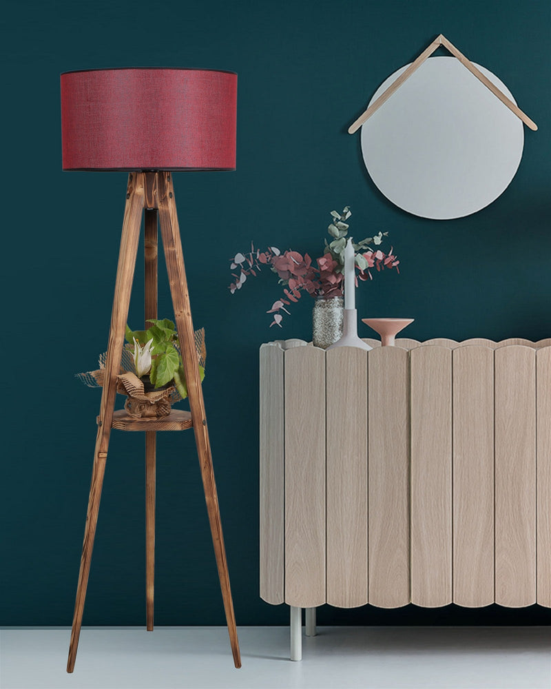 Lampadar Asi Home 8283-1, Maro, Ø50 cm