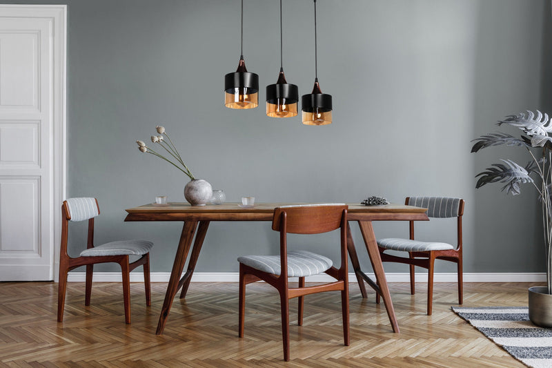 Lustră Asi Home 8318-3, Negru