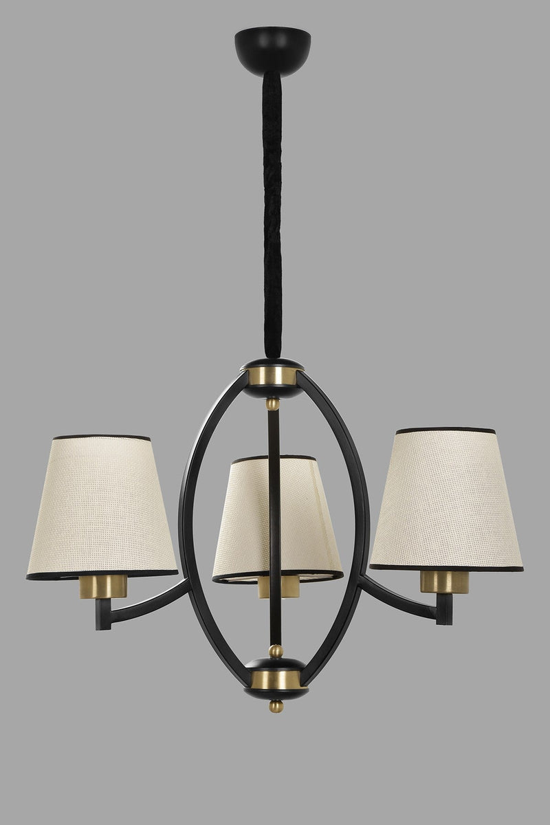 Lustră Asi Home 8343-3, Bej, Ø60 cm