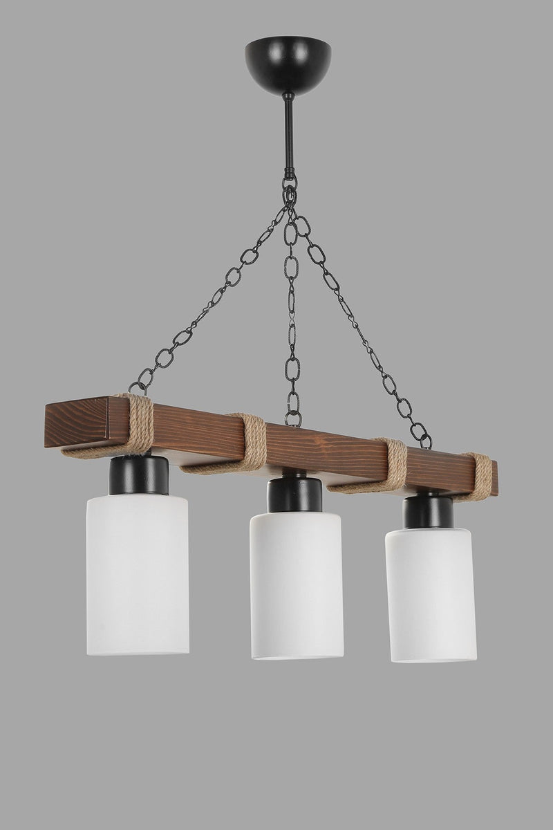 Lustră Asi Home 8355-3, Alb, Ø18 cm