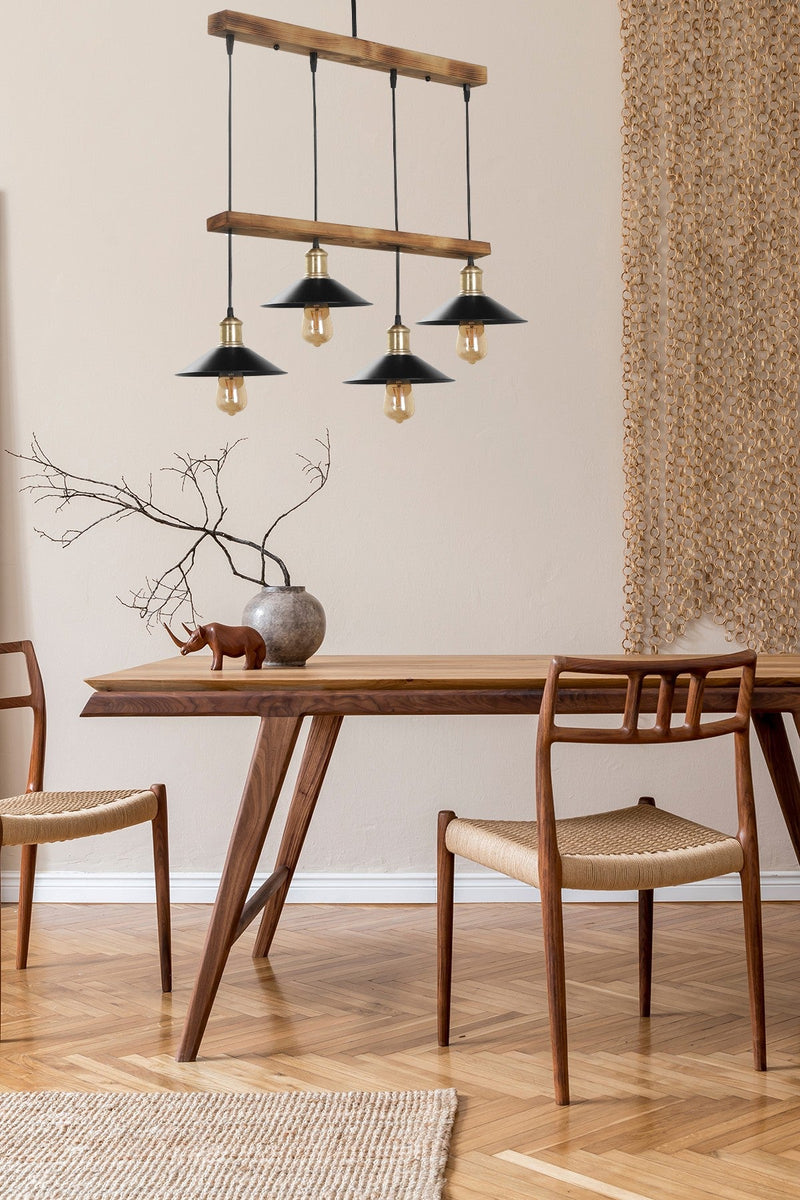 Lustră Asi Home 8363-4, Maro, Ø15 cm