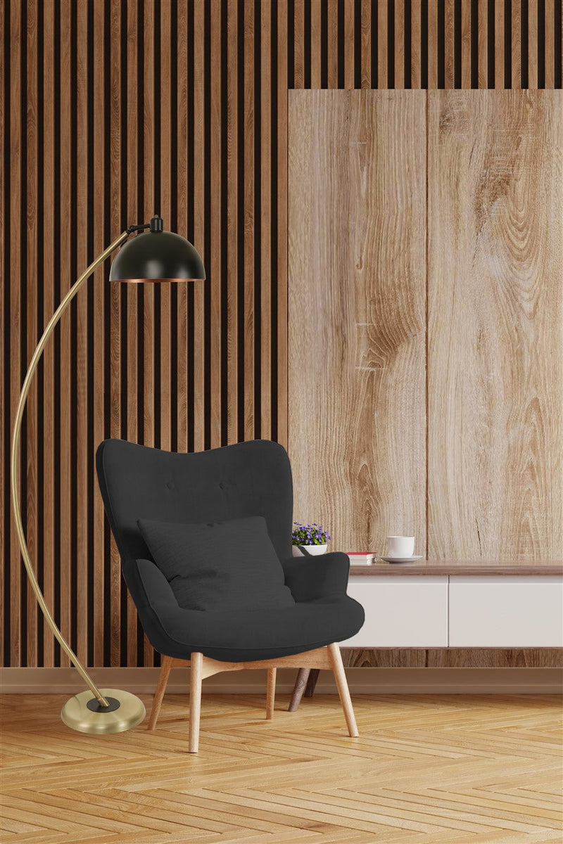 Lampadar Asi Home 8536-1, Auriu, Ø30 cm
