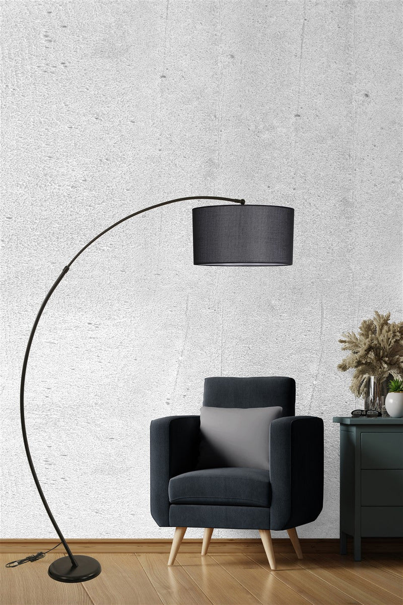 Lampadar Asi Home 8542-10, Negru, Ø30 cm