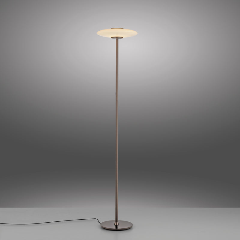 Lampadar Paul Neuhaus PURE VITRUM 2xLED Maro Metalic