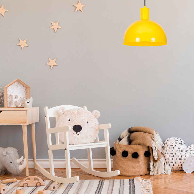 Lustră Asi Home Sivani - MR - 994, Galben, Ø30 cm