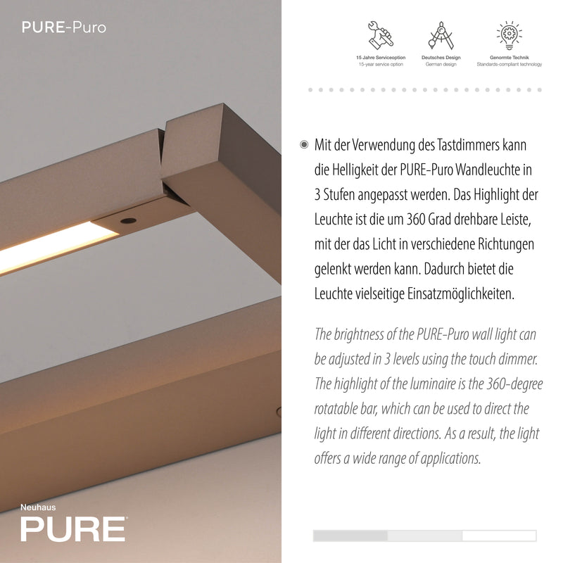 Aplica Paul Neuhaus PURE PURO LED Maro